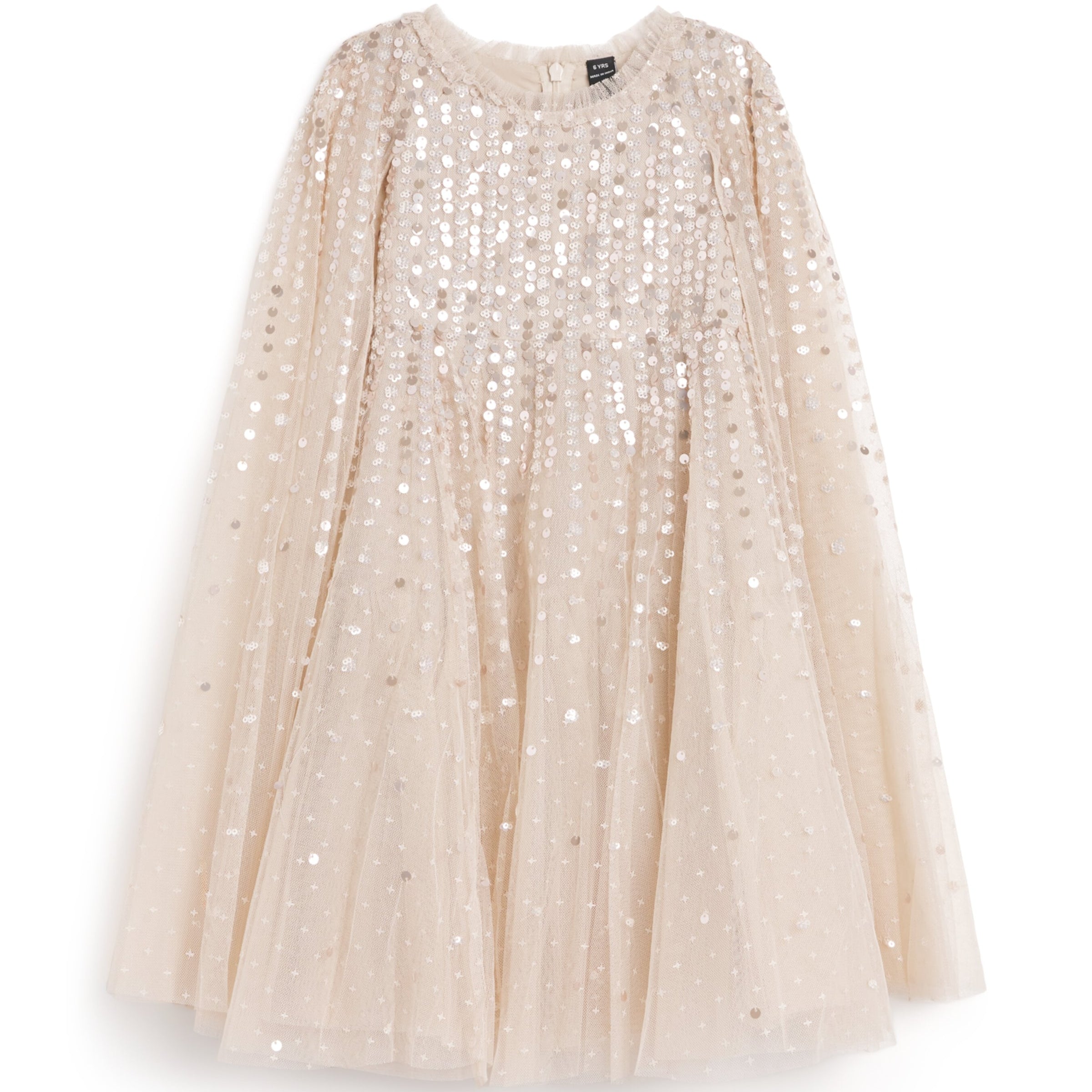 Needle & Thread Tulle Cape Moonlight Dress (4-12 Years)