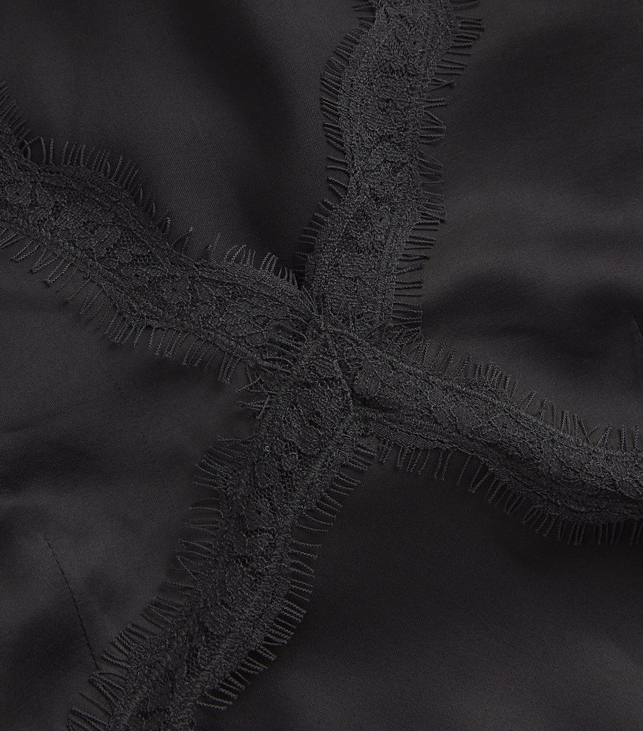 Rixo Black Annina Maxi Dress