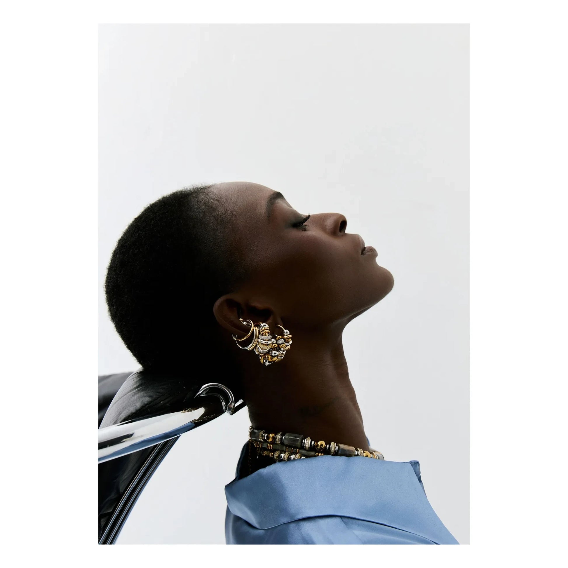 Sigal - Athena necklace | Grey
