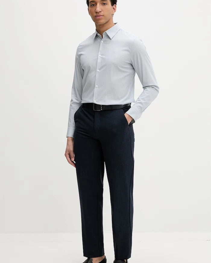 Calvin Klein erkek pamuklu elastan gömlek