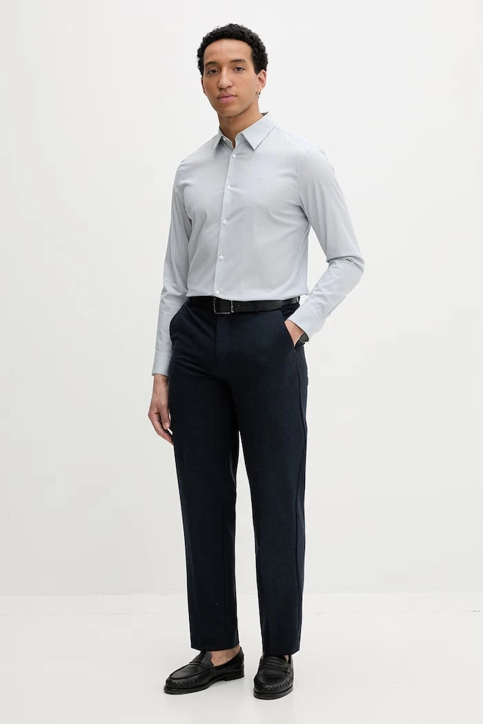 Calvin Klein erkek pamuklu elastan gömlek