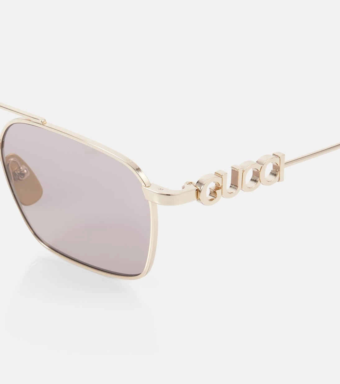 Gucci - Gucci Script aviator sunglasses