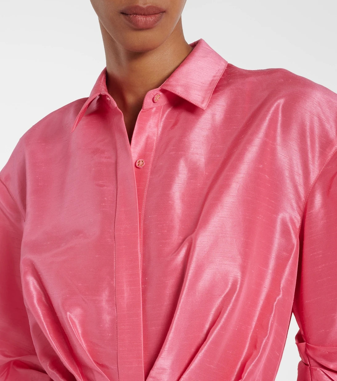 Rebecca Vallance - Maple belted gathered shirt dress