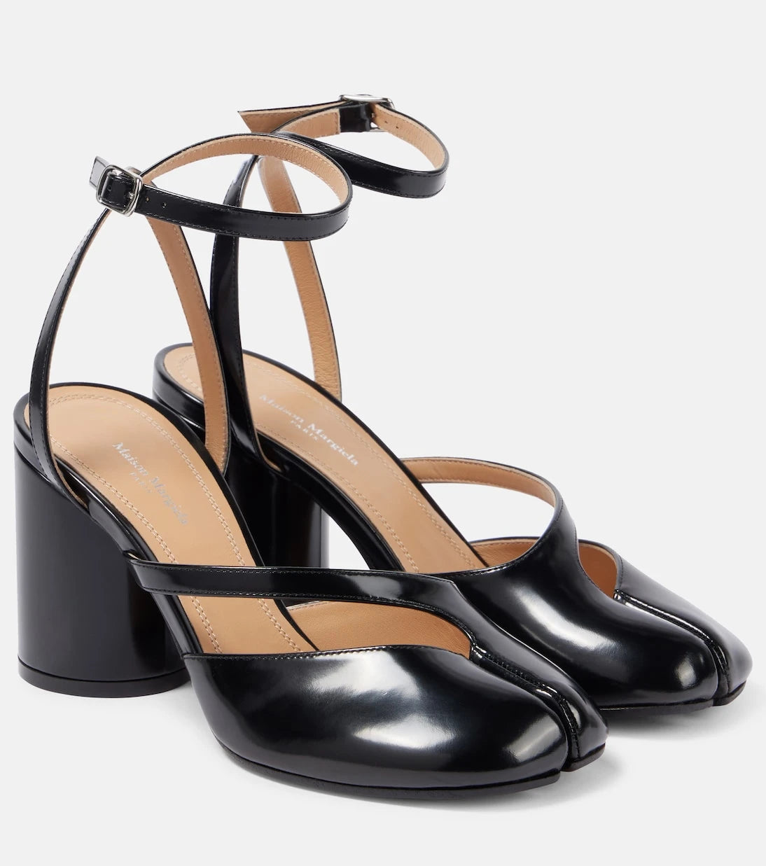 Maison Margiela - Tabi leather pumps