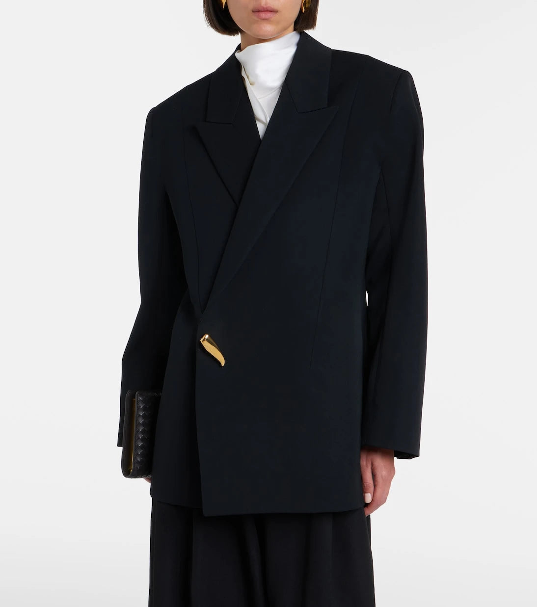 Bottega Veneta - Double-breasted wool blazer