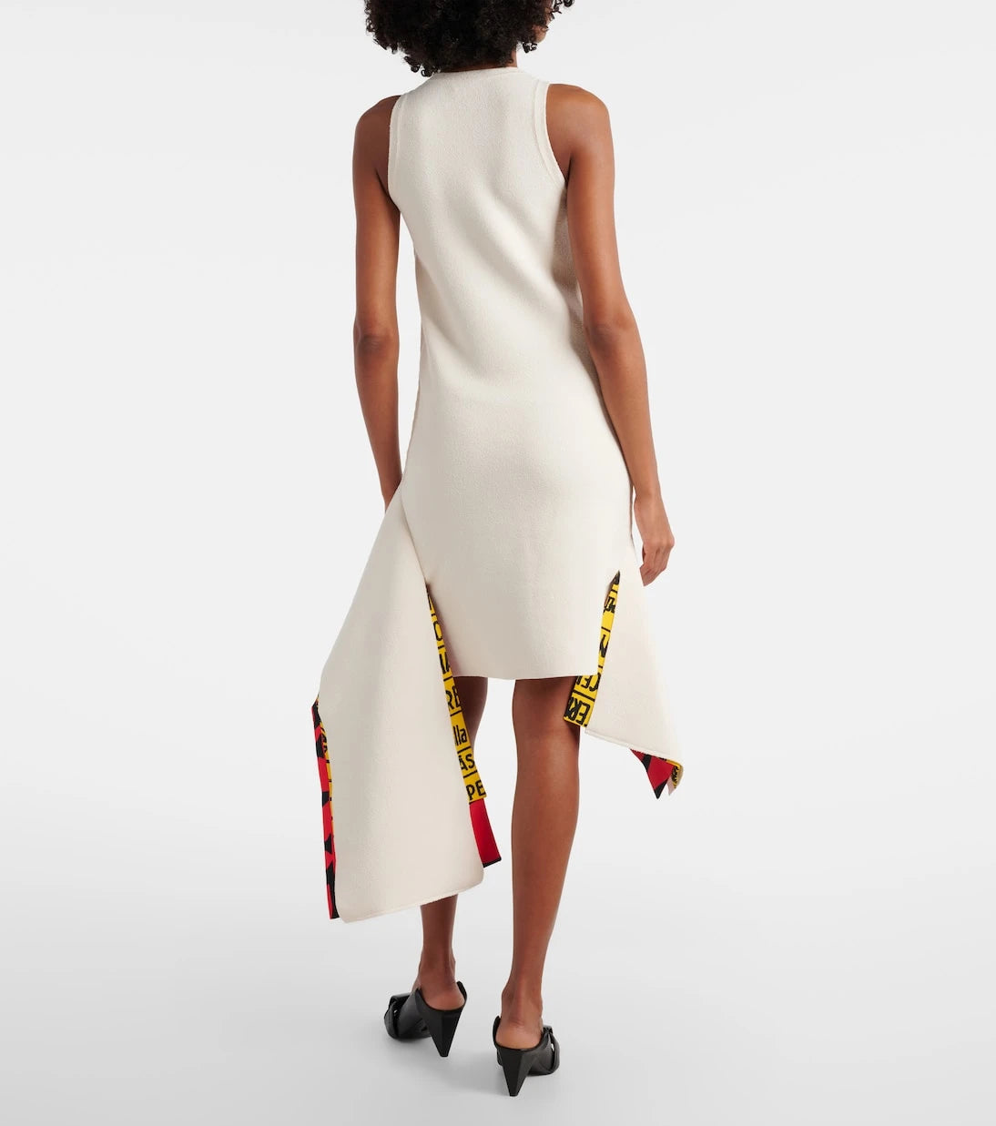 Loewe - Asymmetric printed minidress