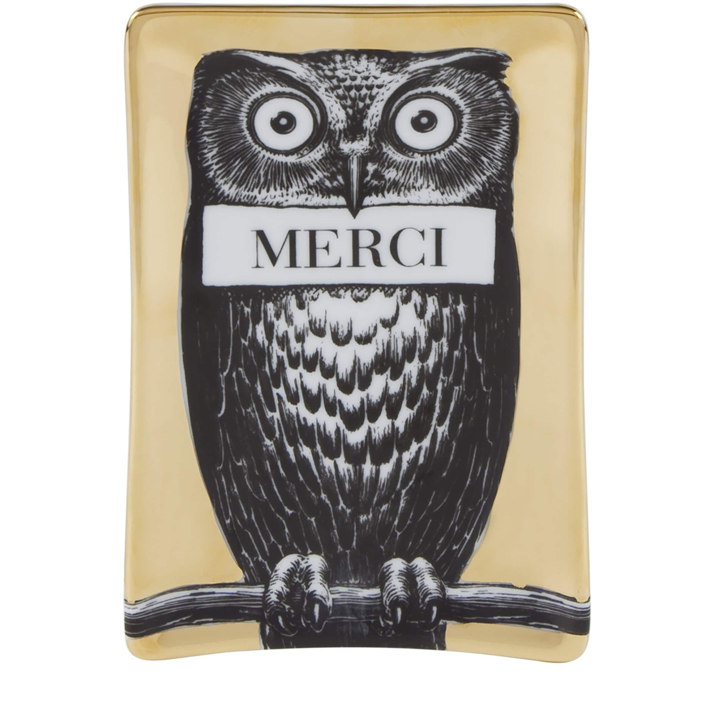Rectangular Porcelain Ashtray