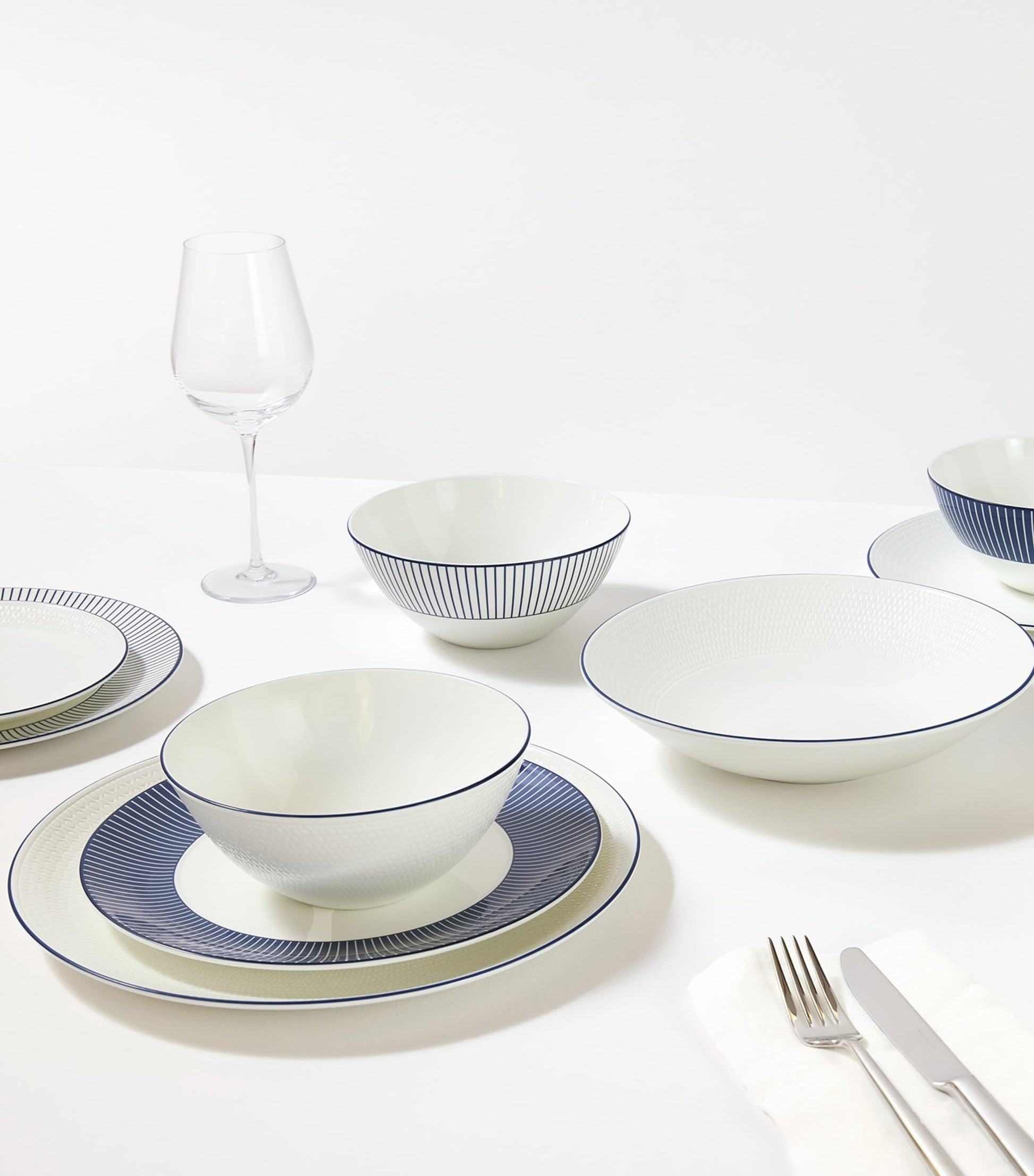 Gio Blue Cereal Bowl