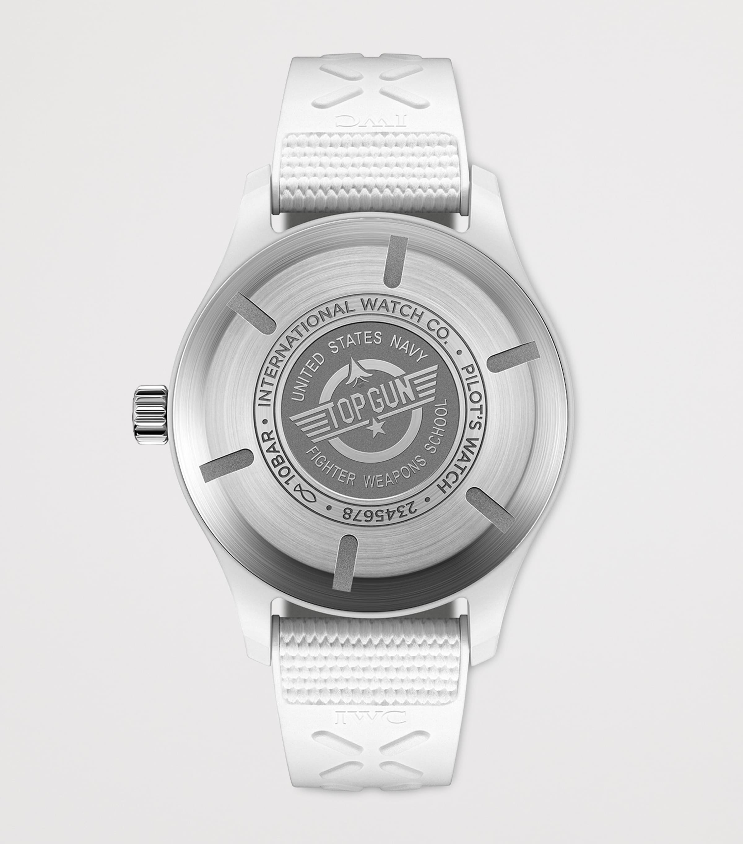 Ceramic Pilot’s TOP GUN Edition Lake Tahoe Chronograph Watch 41mm