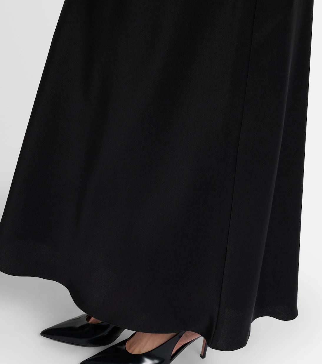 Max Mara - Draped satin gown