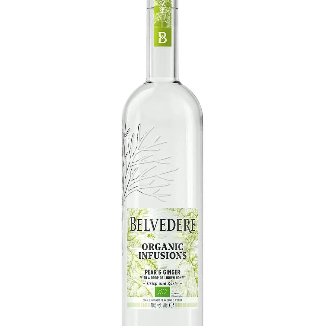 Belvedere Organic Infusions Pear & Ginger Vodka, 70 cl