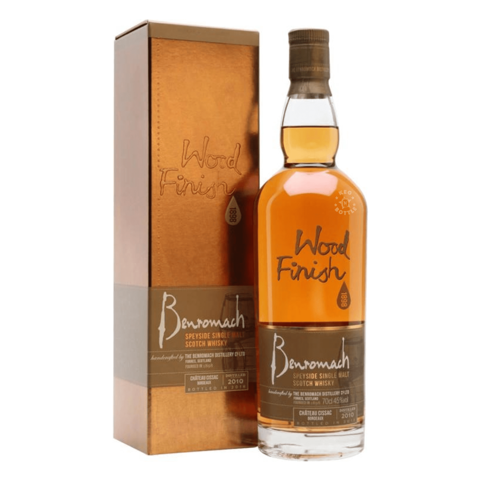Benromach Wood FInish Chateau Cissac Single Malt Scotch (750 ml)