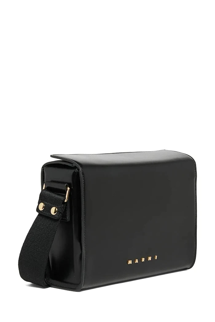 Marni çocuklar için suni deri crossbody çanta
