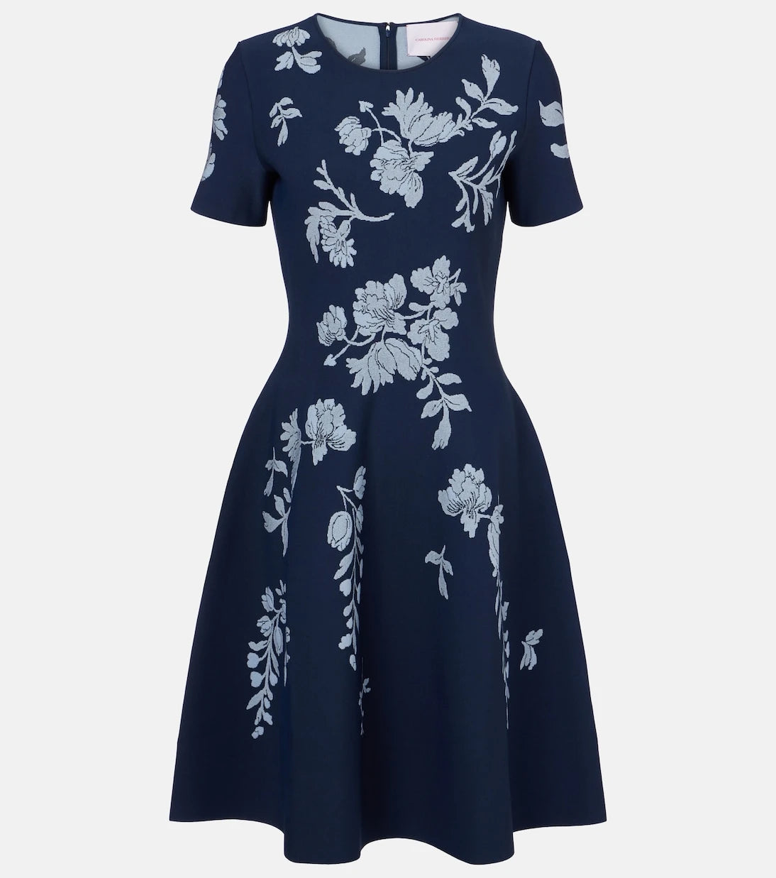 Carolina Herrera - Floral jacquard midi dress