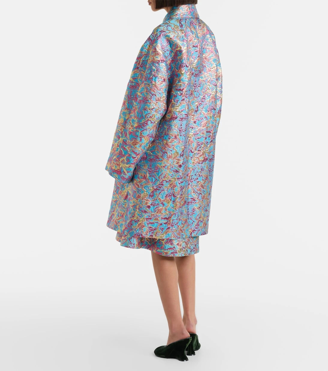 Dries Van Noten - Brocade coat