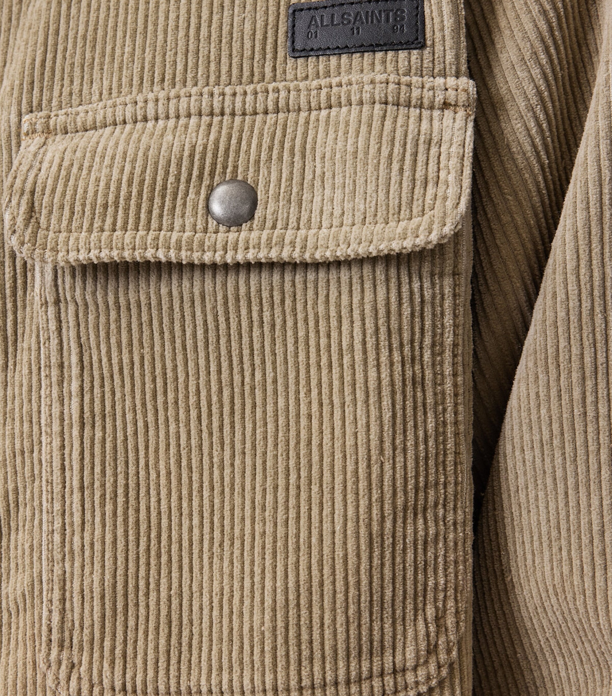 Brown Corduroy Castleford Overshirt