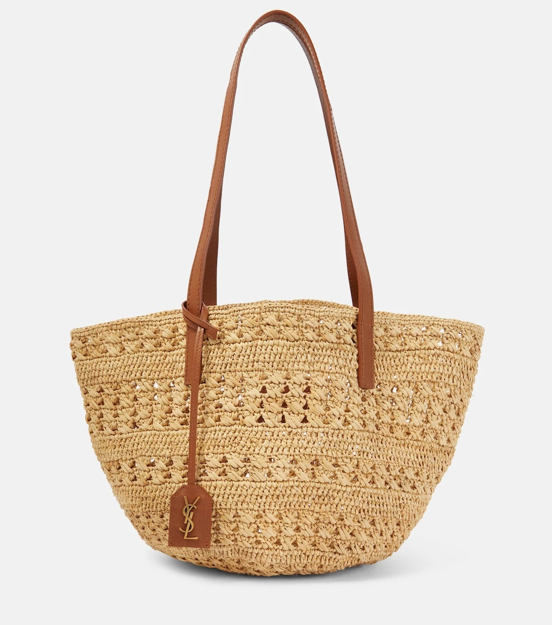 Saint Laurent - Panier Small raffia basket bag