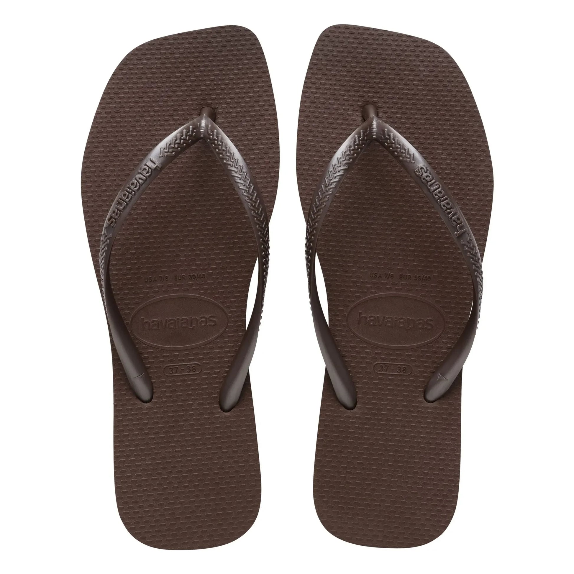 Havaianas - Slim Square flip-flops | Chocolate