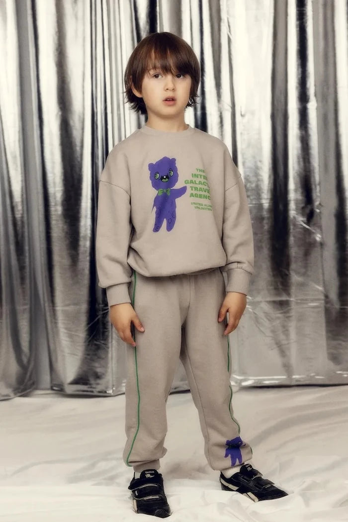 Mini Rodini Alien travel agency Çocuk Pamuklu Sweatshirt