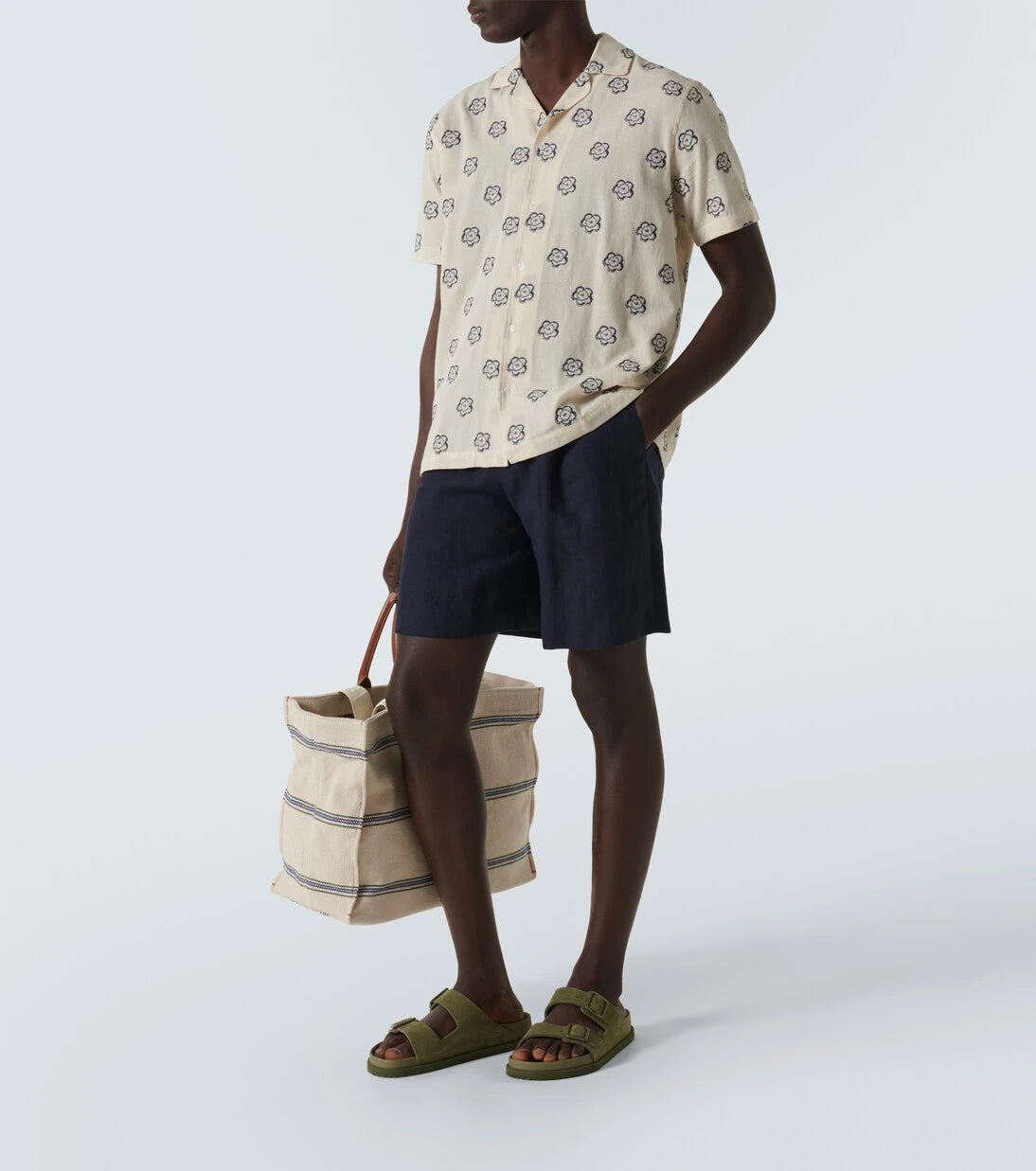 Orlebar Brown - Marne cotton-blend jacquard bowling shirt