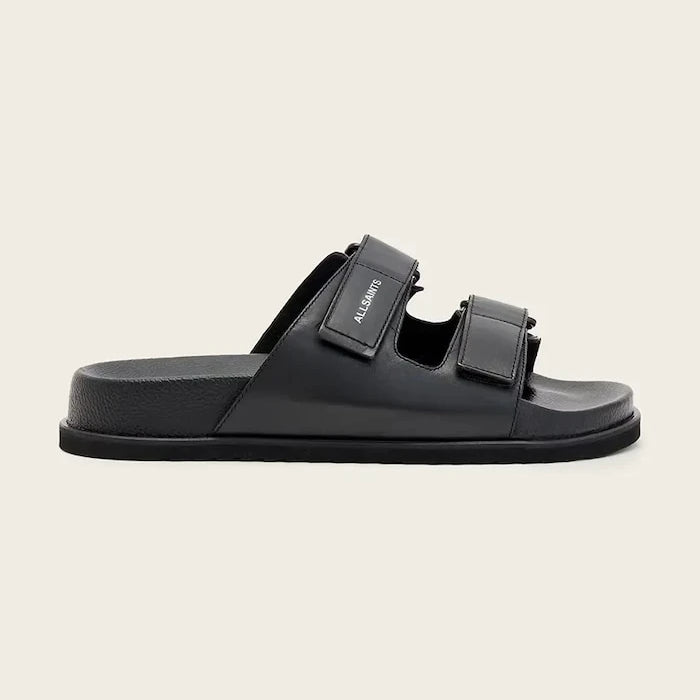AllSaints чехли мъжки кожени Vex Sandal