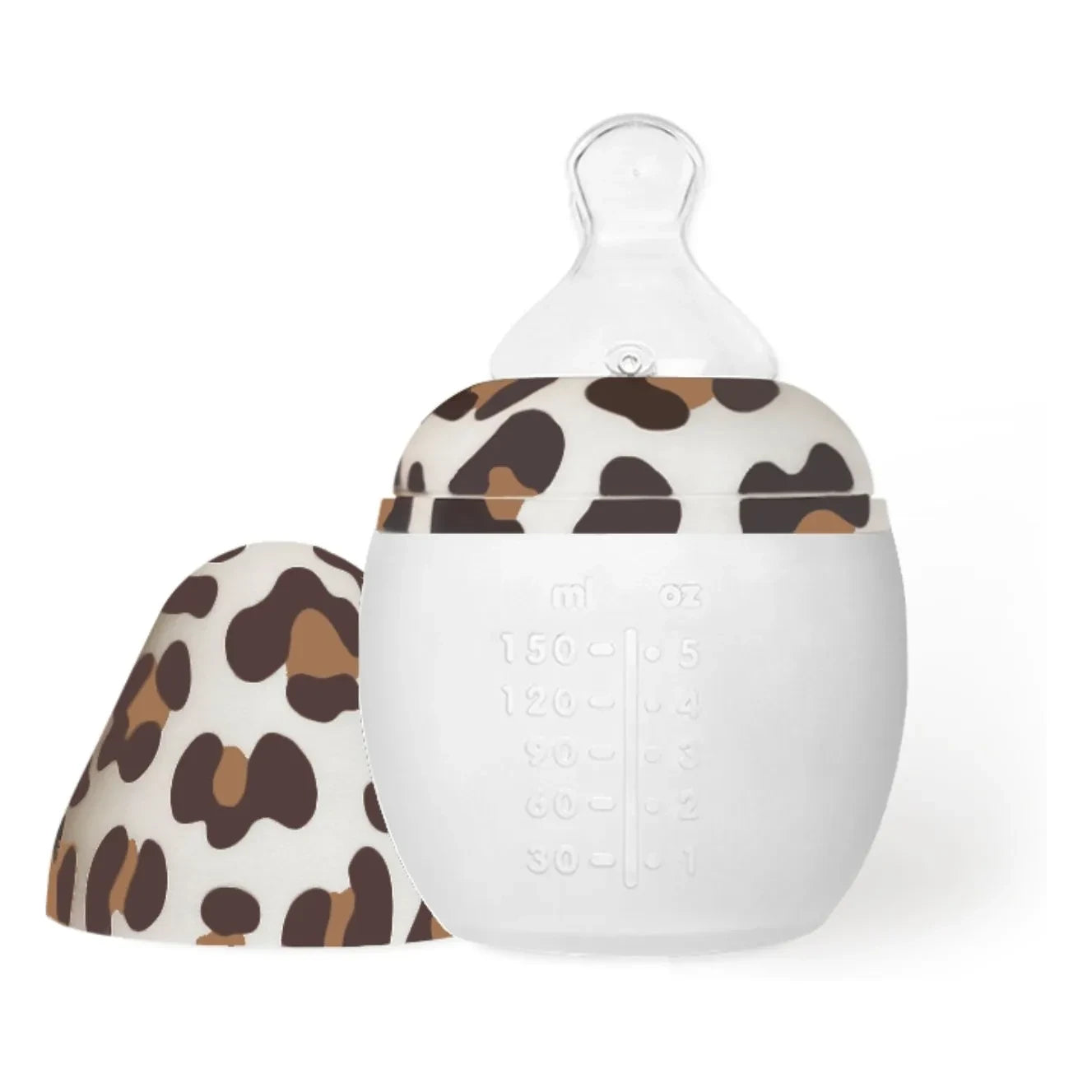 Elhée - Graouu medical silicone bottle and physiological teat | Camel