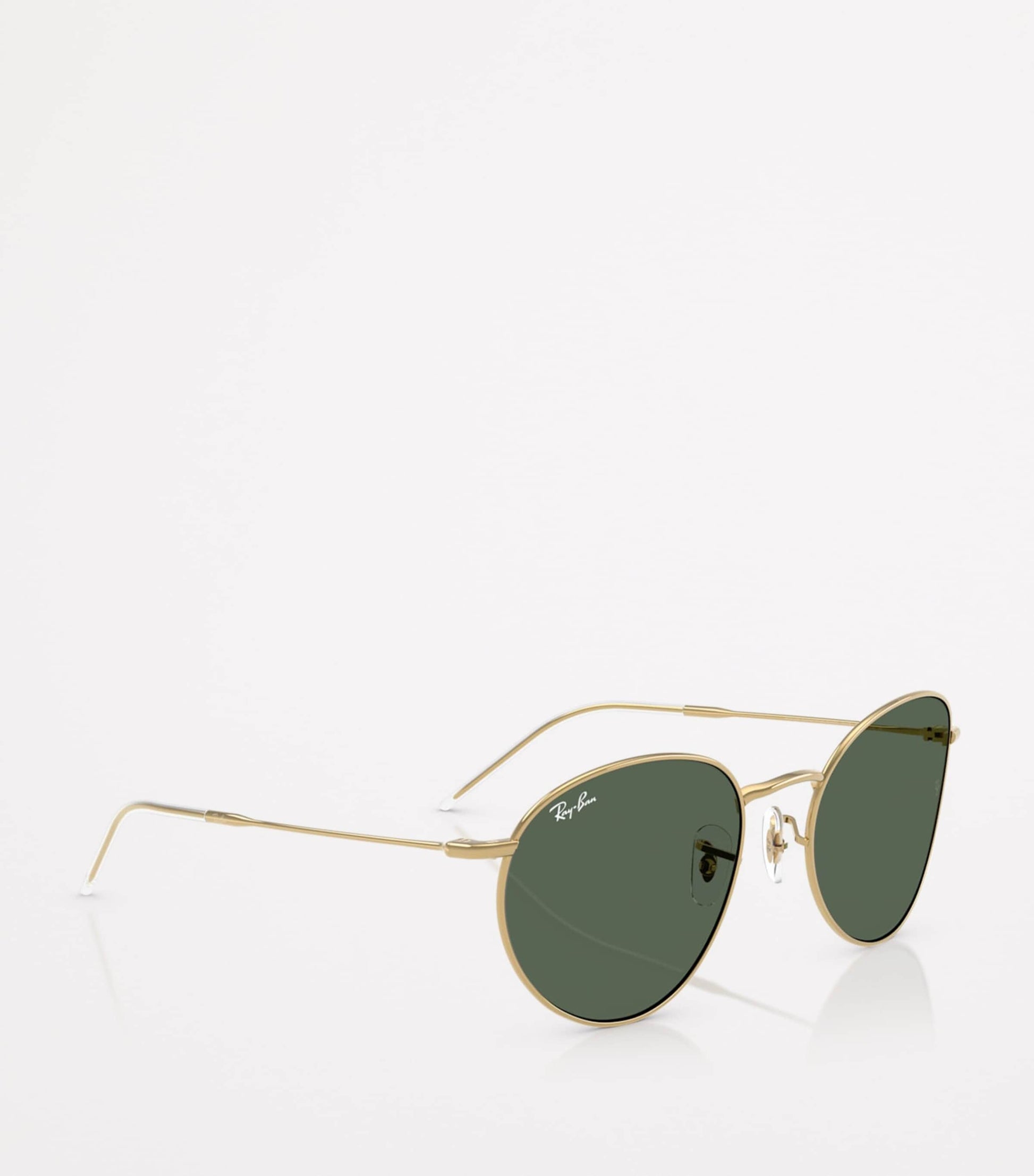 Ray-Ban Gold RBR0103S Round Reverse Sunglasses