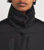 Moncler Black Down Litte Long Coat