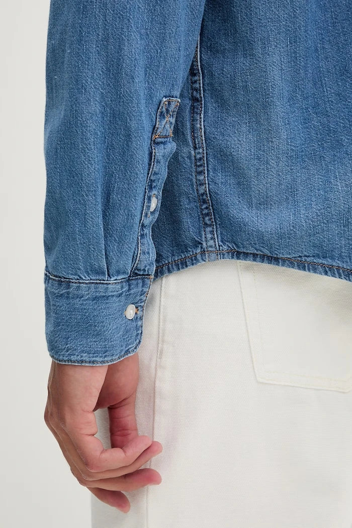 Tommy Jeans Erkek Denim Gömlek