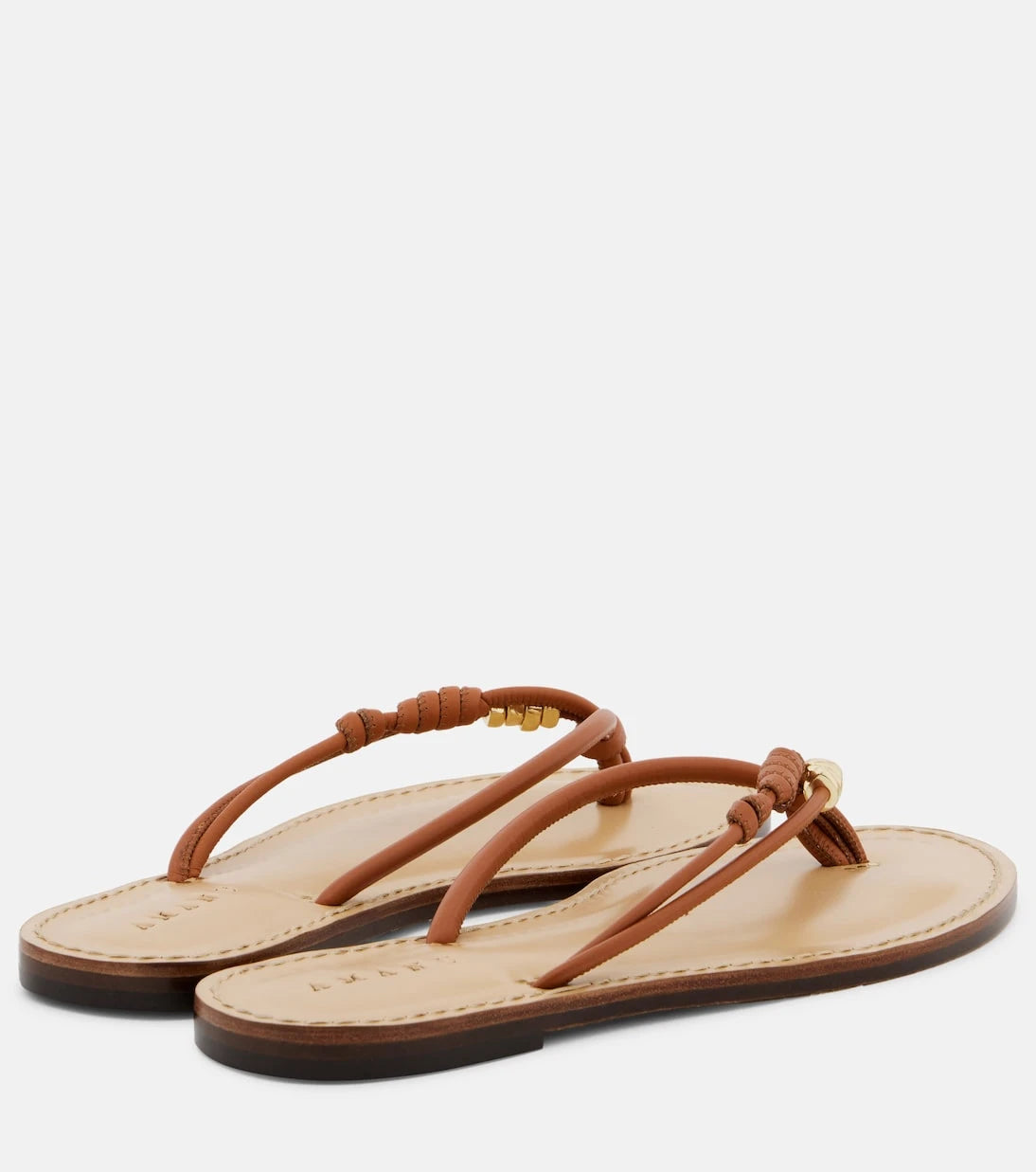 Amanu - Kiwayu leather thong sandals