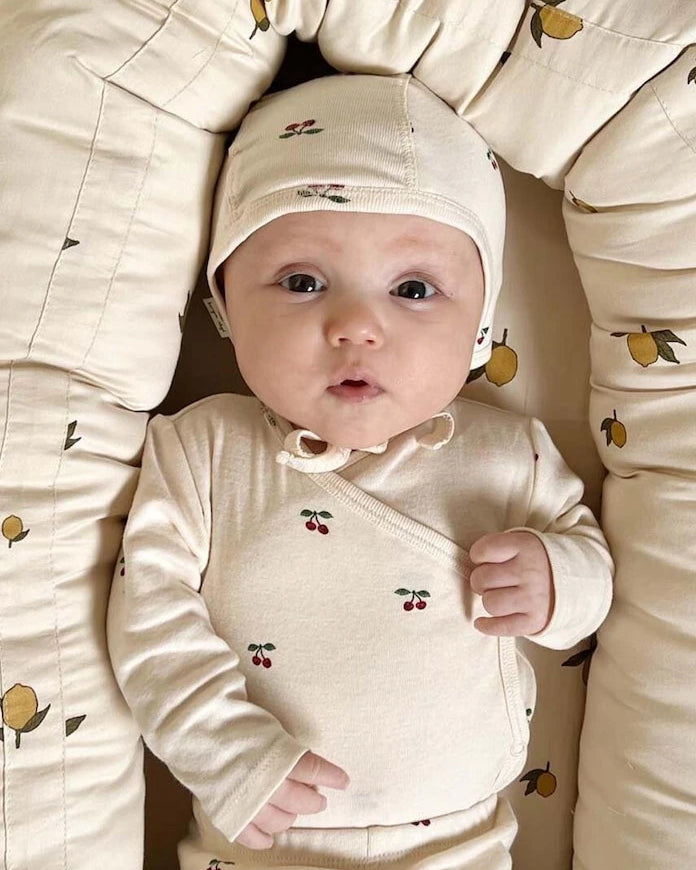 Konges Sløjd BABY HELMET GOTS Bebek Pamuk Şapka