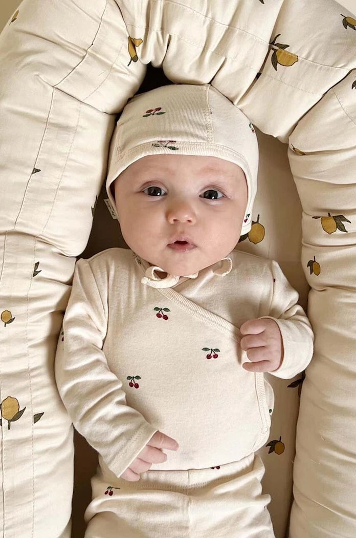 Konges Sløjd BABY HELMET GOTS Bebek Pamuk Şapka