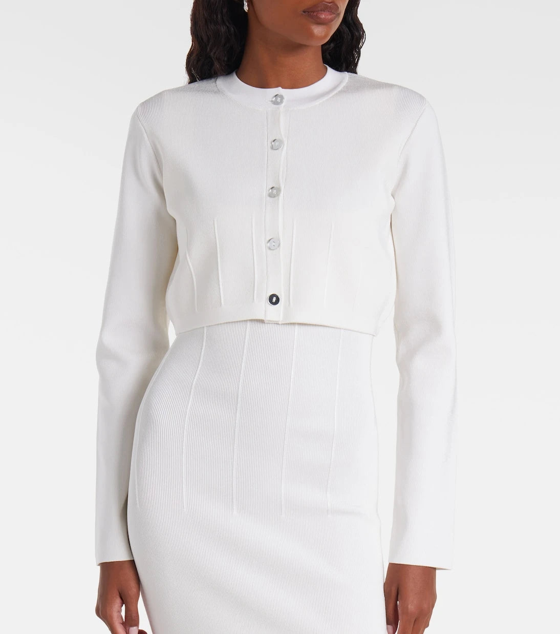 Galvan - Atalanta cropped cardigan