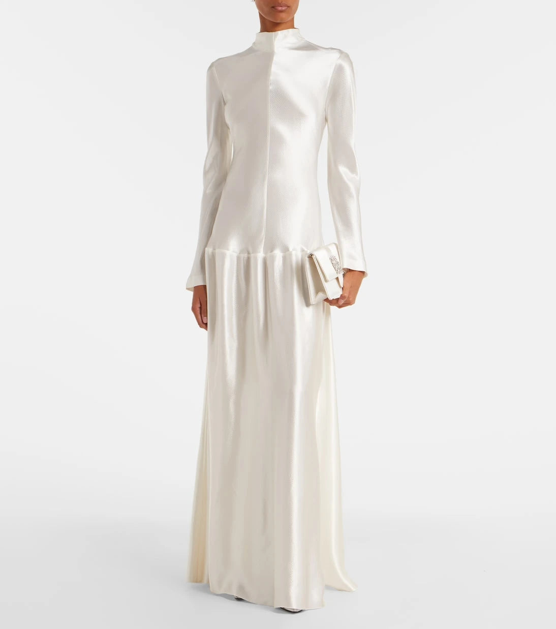 Fforme - Mila satin maxi dress