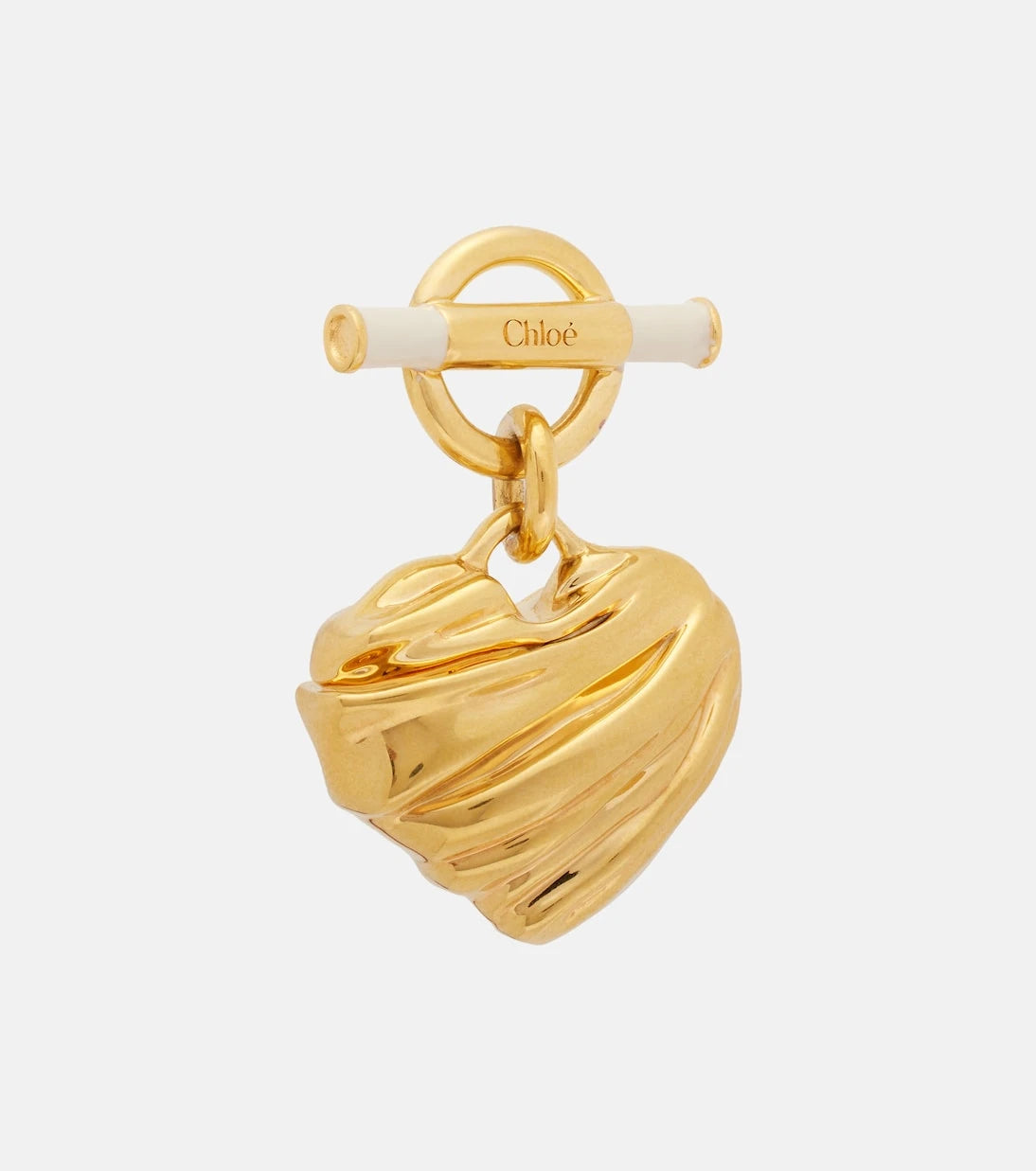 Chloé - Heart drop earrings