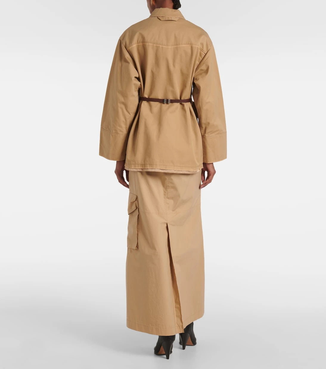 Dorothee Schumacher - Perfect Match belted cotton jacket