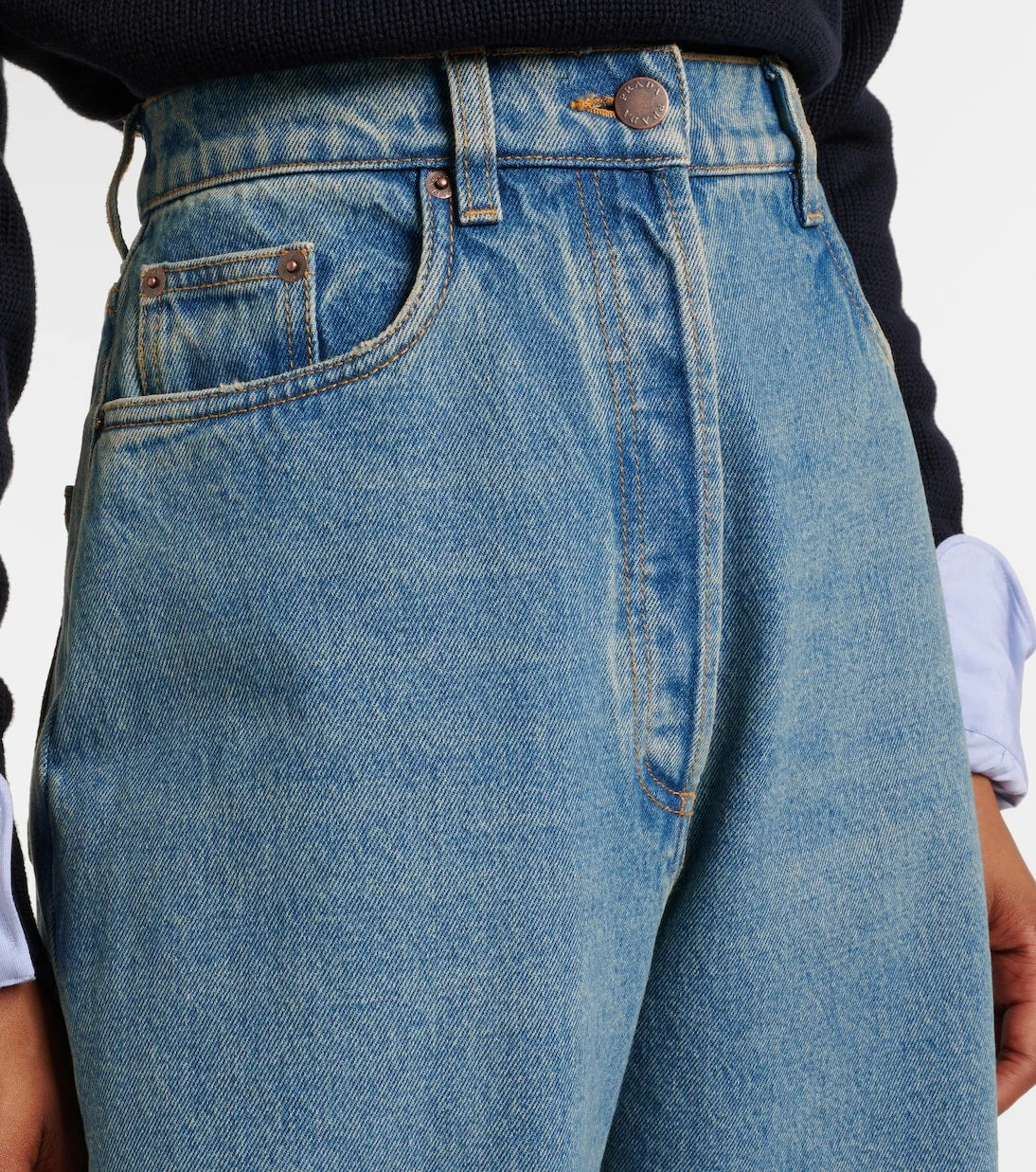 Prada - High-rise straight jeans
