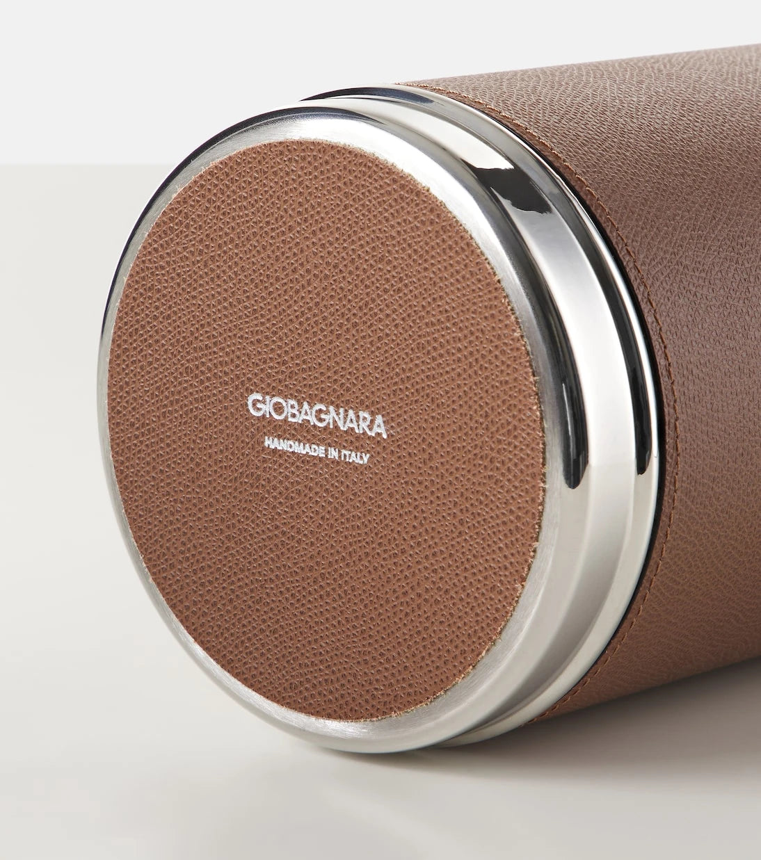 Giobagnara - Ocean steel and leather bottle cooler