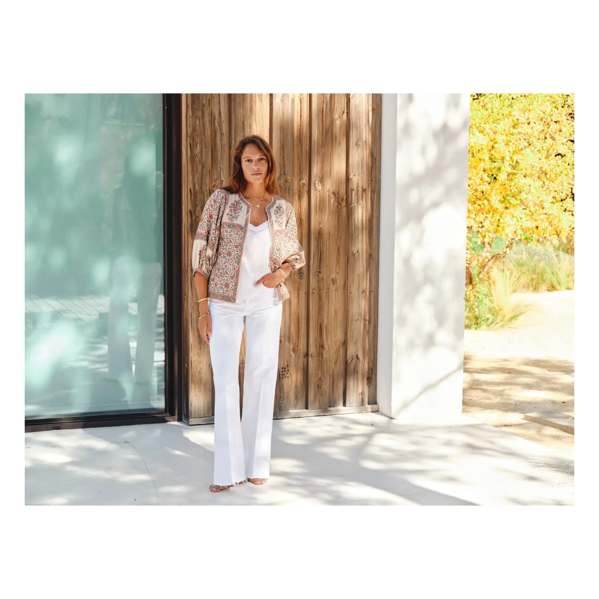 M.A.B.E. - Della Coton Jacket | Rust