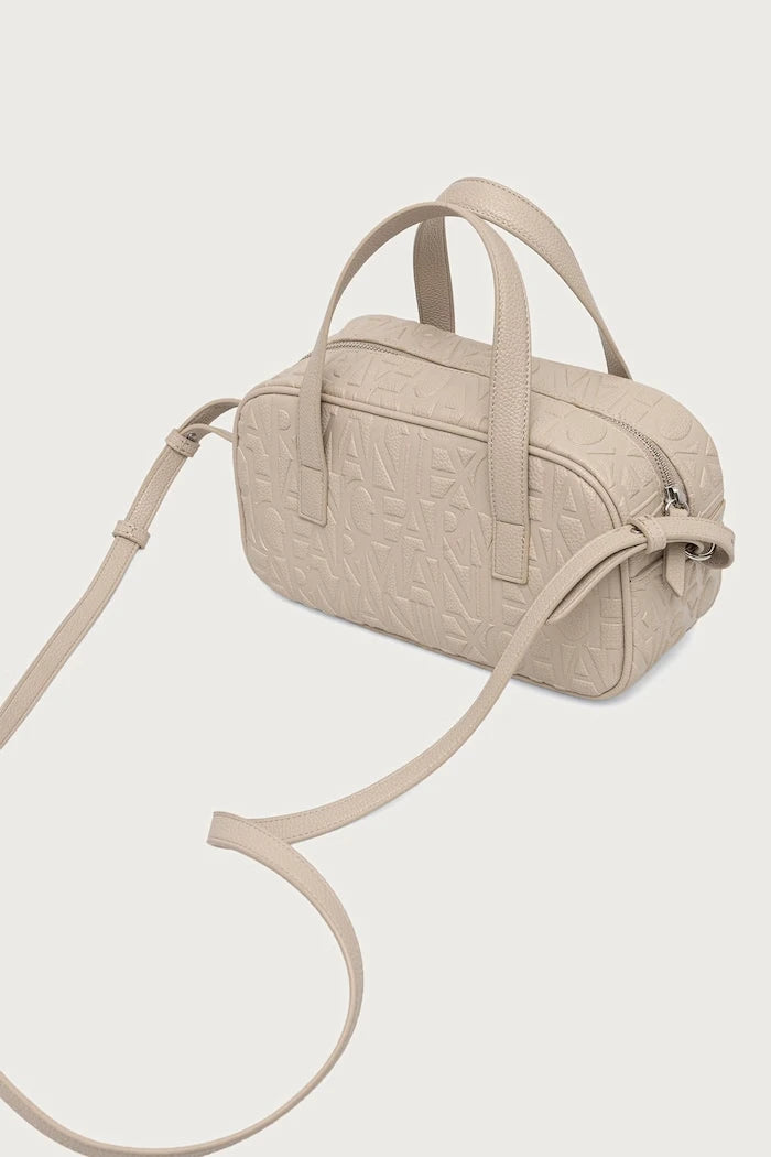 Armani Exchange kadın suni deri baguette çanta