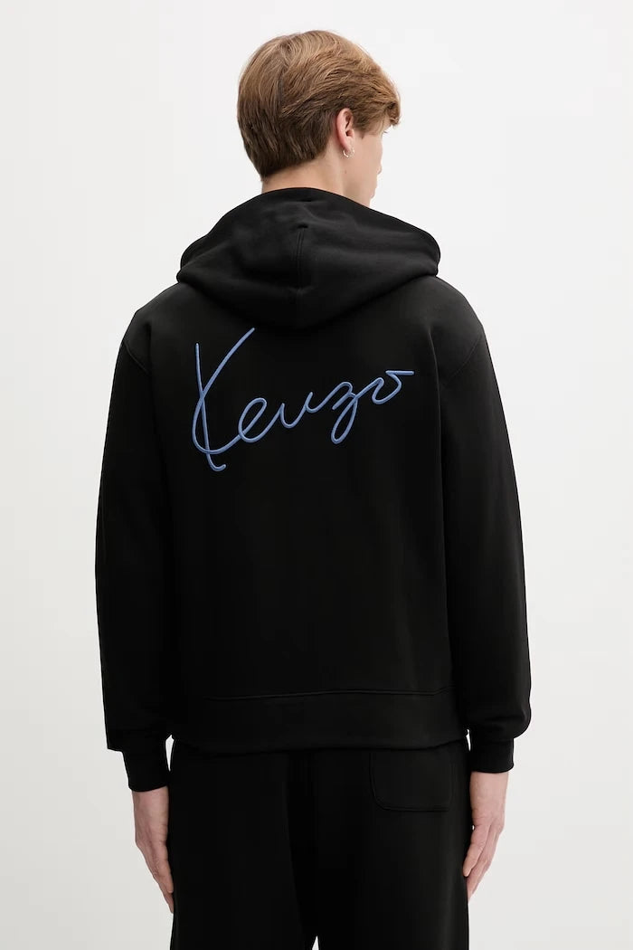 Kenzo erkek pamuklu kapüşonlu sweatshirt