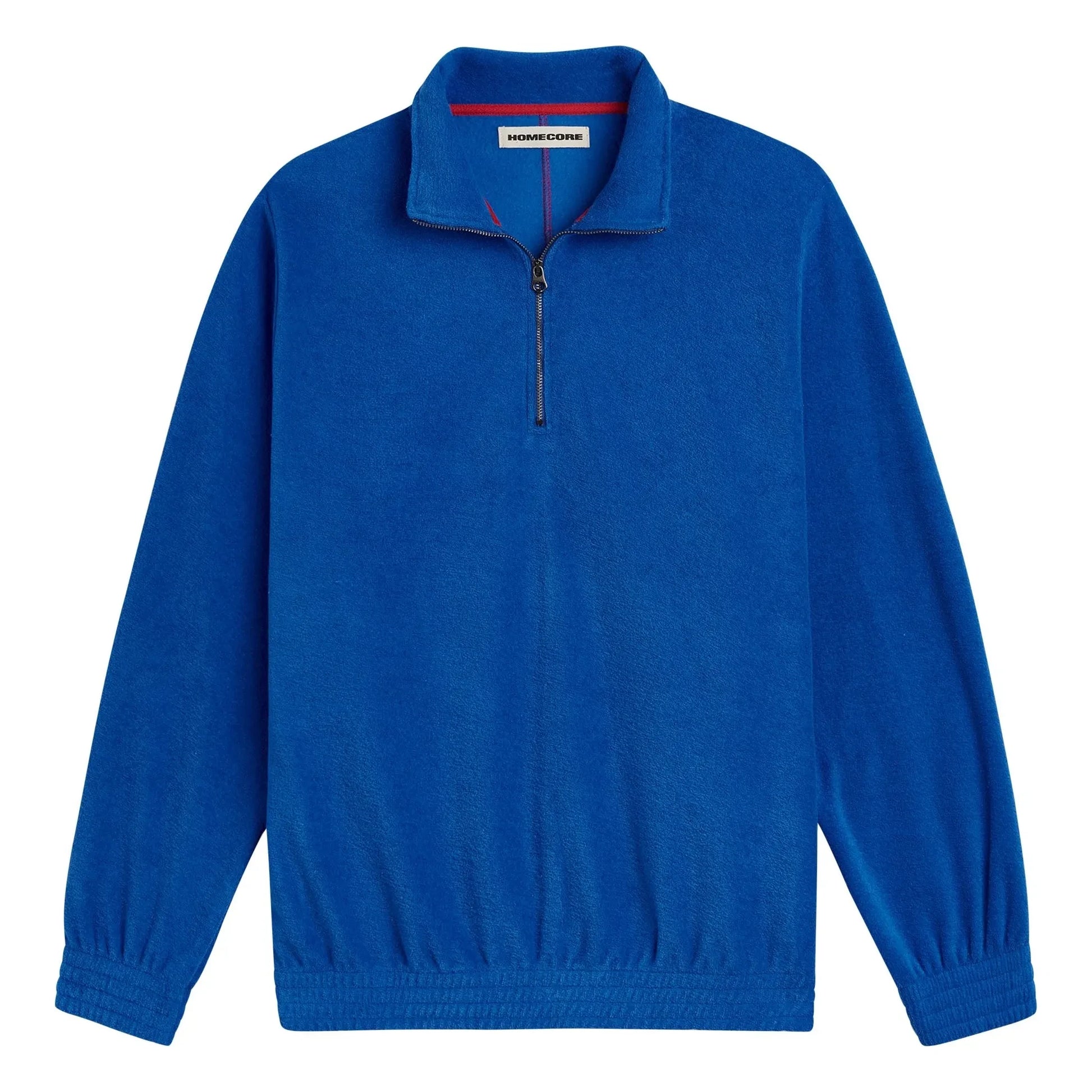 Homecore - Atys Half Zip Sweat | Royal blue