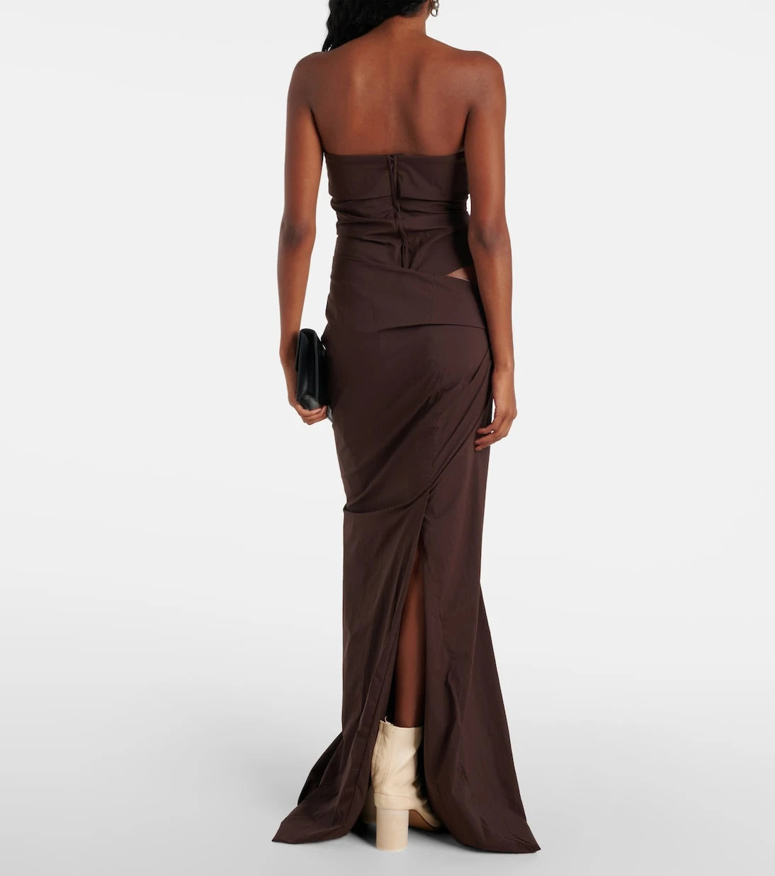 Entire Studios - Ruched maxi skirt