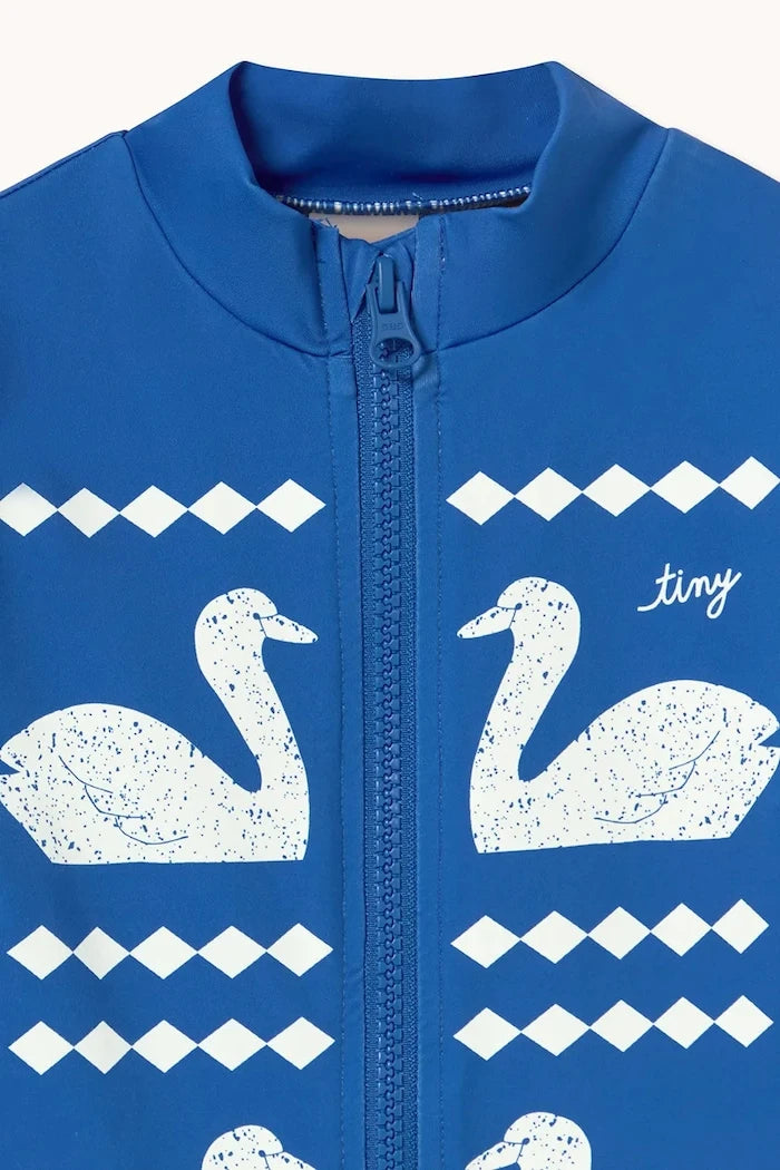 Tinycottons SWANS SWIMSUIT Çocuk Tek Parça Mayo
