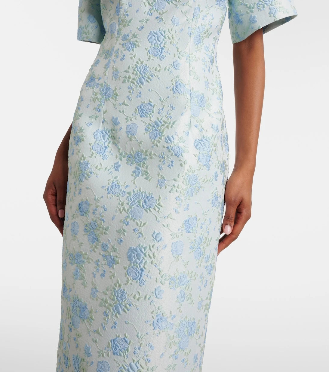 Markarian - Gilda floral brocade gown
