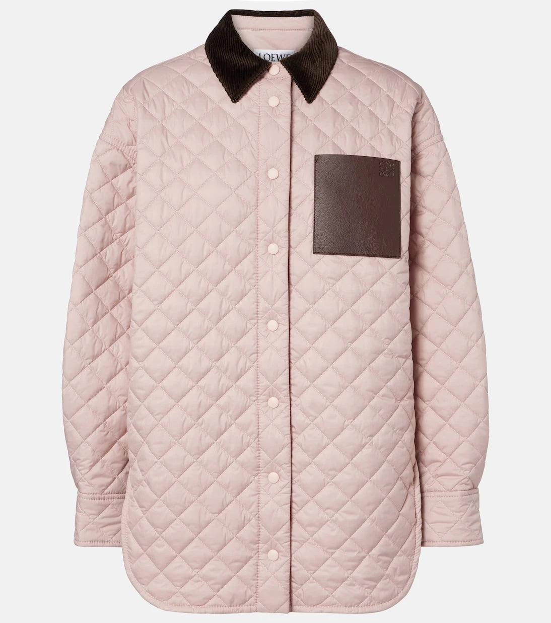 Loewe - Anagram kapitone deri şeritli ceket