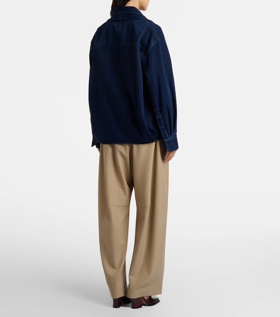 Loewe - Wool wide-leg pants