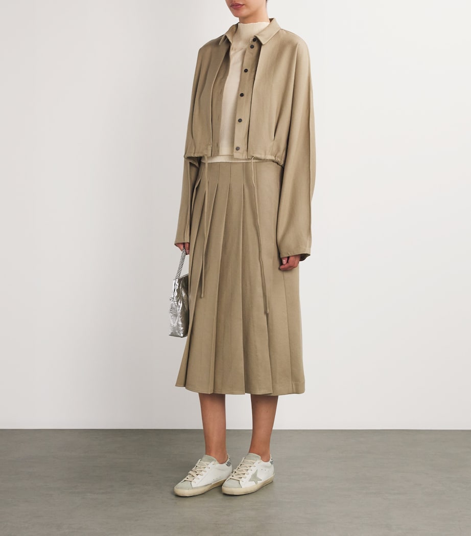 White Leather Super-Star Sneakers