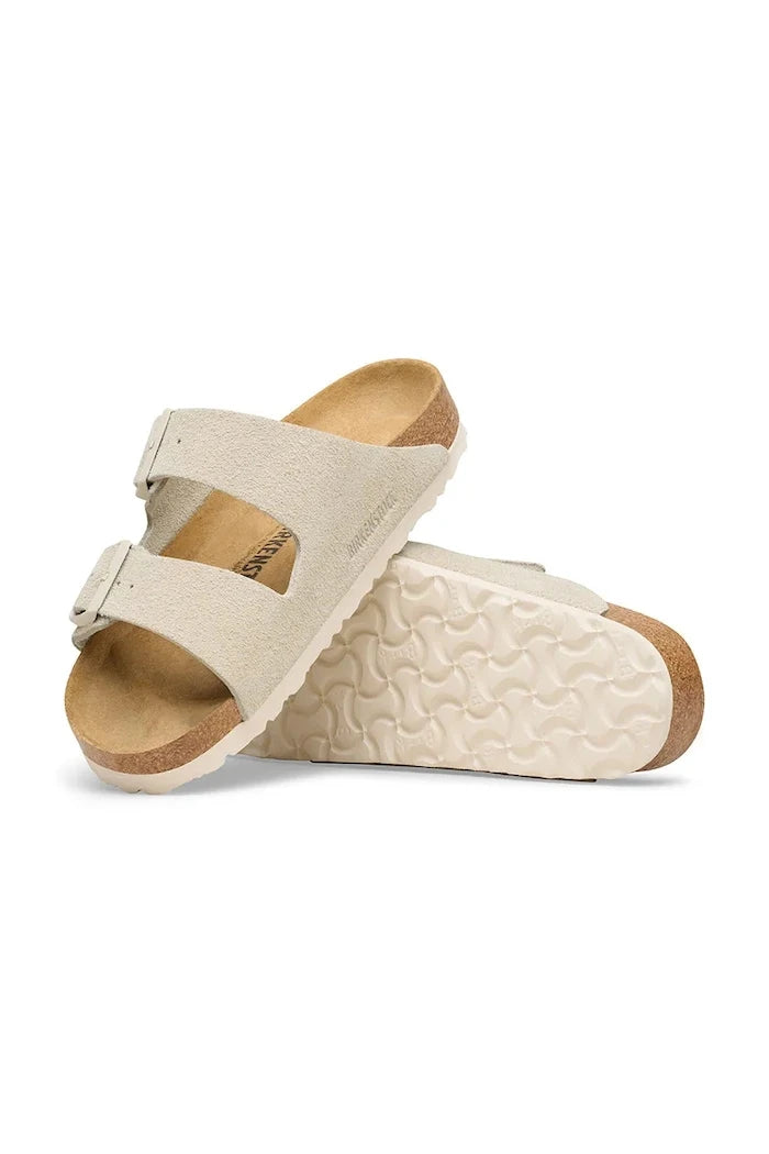 Birkenstock чехли от велур Arizona