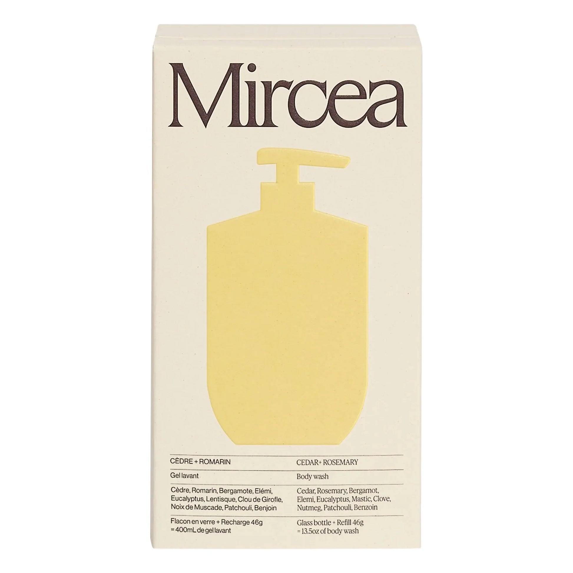 Mircea - Cedar + Rosemary Shower Gel - 400ml